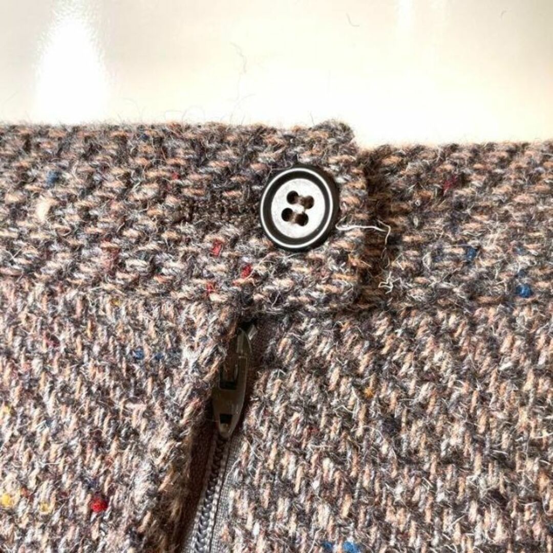 ロンドンガール【アメリカ古着】超美品裏地付ツイードベージュ ロンドンガール【アメリカ古着】超美品裏地付ツイードベージュ