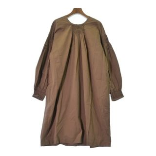 ドリスヴァンノッテン(DRIES VAN NOTEN)のDRIES VAN NOTEN シャツワンピース 34(XS位) 茶 【古着】【中古】(その他)