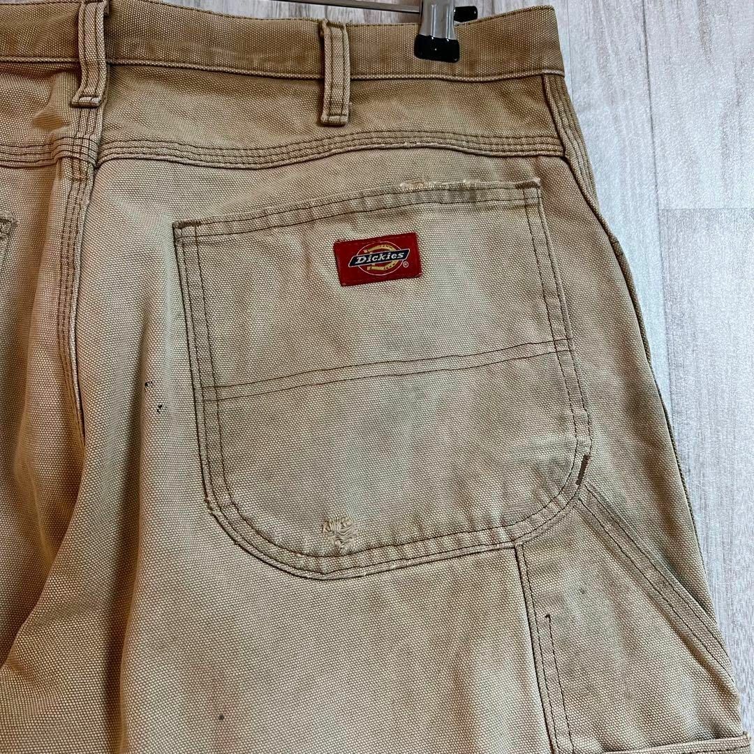 Dickies(ディッキーズ)のディッキーズワークペインターパンツ　メキシコ製　34×32 ヴィンテージベージュ メンズのパンツ(ワークパンツ/カーゴパンツ)の商品写真