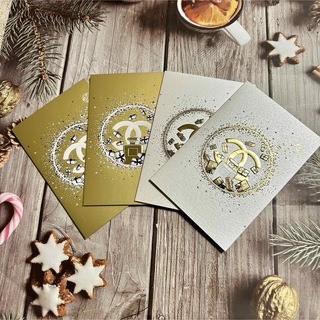 シャネル(CHANEL)のCHANEL ホリデー2023 クリスマスカード 4枚セット メッセージカード(ショップ袋)
