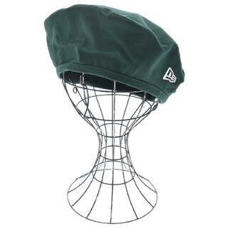 ニューエラー(NEW ERA)のNEW ERA ニューエラ ハンチング・ベレー帽 - 緑 【古着】【中古】(ハンチング/ベレー帽)