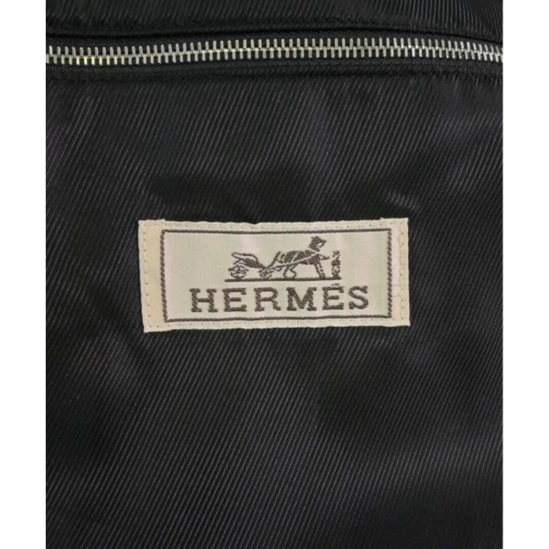 Hermes(エルメス)のHERMES エルメス コート 48(L位) チャコールグレー系x黒 【古着】【中古】 メンズのジャケット/アウター(その他)の商品写真