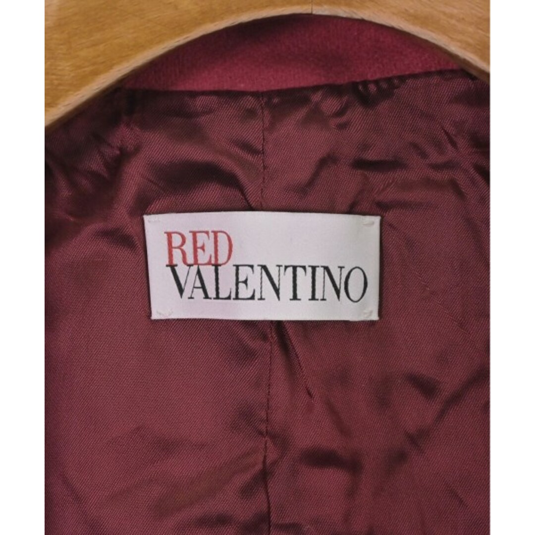 RED VALENTINO(レッドヴァレンティノ)のRED VALENTINO コート（その他） -(M位) 赤 【古着】【中古】 レディースのジャケット/アウター(その他)の商品写真