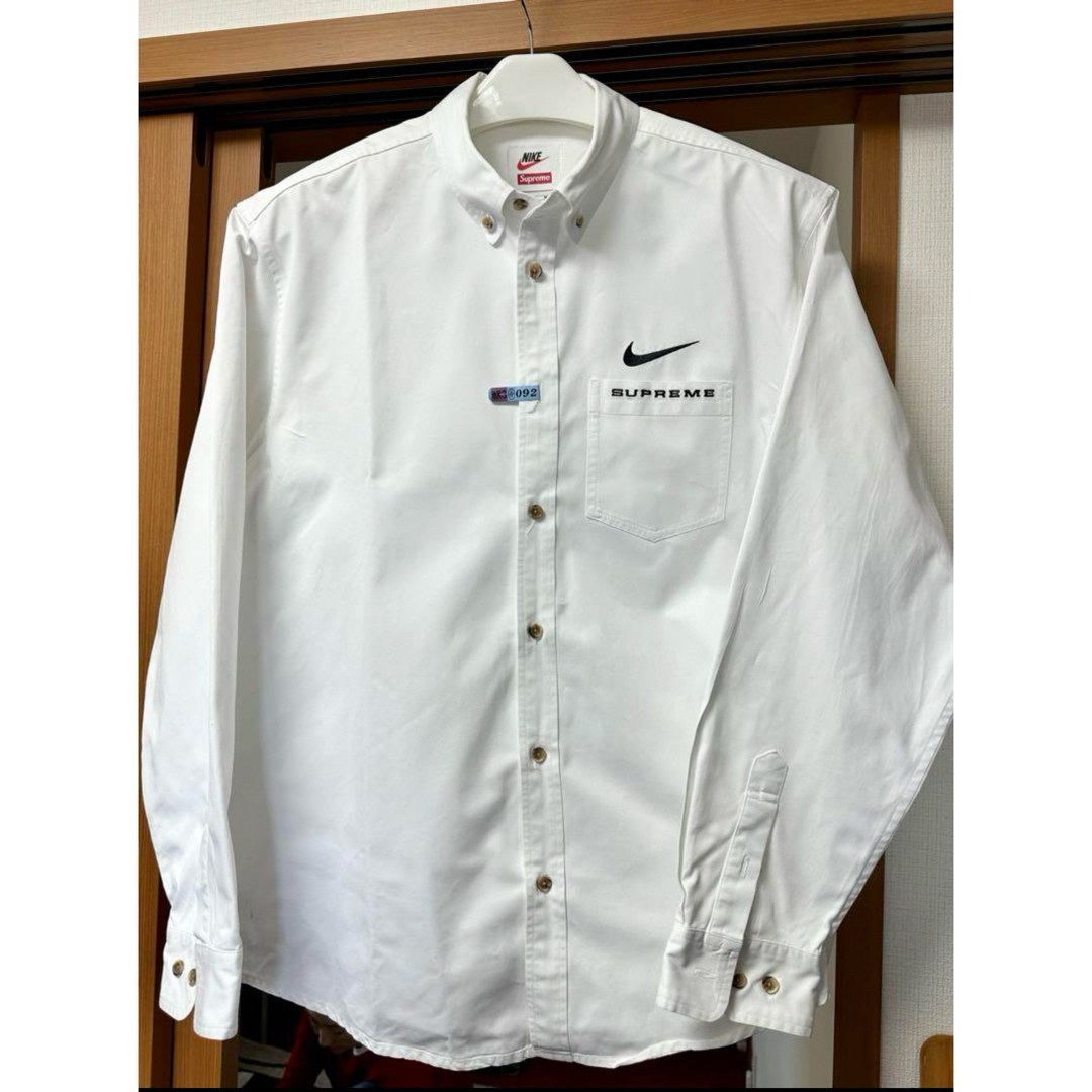 Supreme - ✨コラボ・極美品✨Supreme × NIKE ボタンダウン Supreme - ✨コラボ・極美品✨Supreme × NIKE ボタンダウン