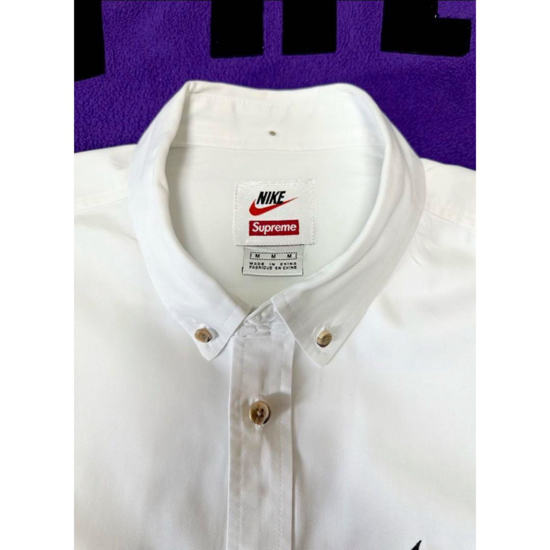 Supreme - ✨コラボ・極美品✨Supreme × NIKE ボタンダウン Supreme - ✨コラボ・極美品✨Supreme × NIKE ボタンダウン