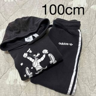 アディダス(adidas)の100cm adidas セットアップ(Tシャツ/カットソー)