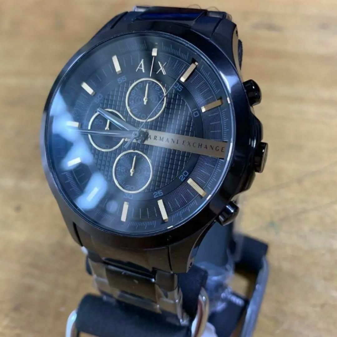 【新品】アルマーニエクスチェンジ 腕時計 クロノ AX2164 ブラック