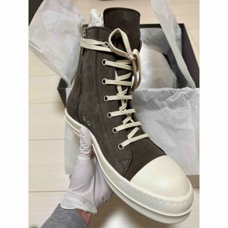 リックオウエンス(Rick Owens)のrickowens sneakers  ラモーンズ　ダスト　スエード　42(スニーカー)