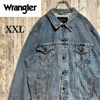 ラングラー(Wrangler)のラングラーデニムジャケット　wrangler Gジャン　ビックシルエット　XXL(Gジャン/デニムジャケット)