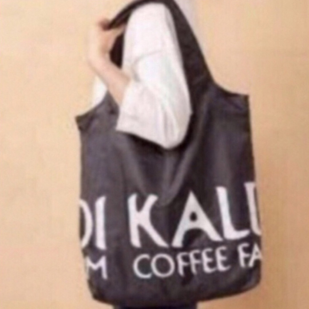KALDI(カルディ)の新品 カルディ エコバッグ  ブラック レディースのバッグ(エコバッグ)の商品写真