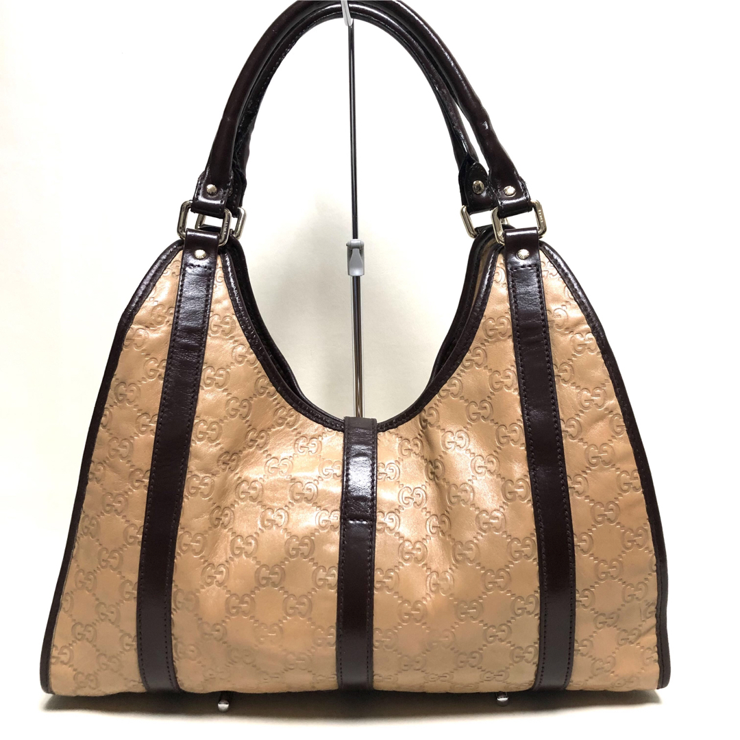 Gucci - GUCCI グッチ ジャッキー (本革)GGレザー キャンパス