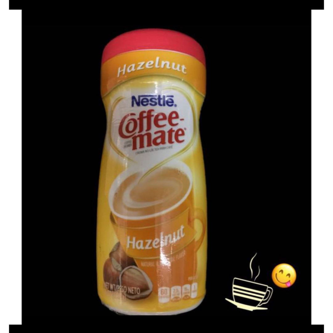 Nestle(ネスレ)のCoffee mate Hazelnut コーヒーメイト ヘーゼルナッツ 食品/飲料/酒の飲料(コーヒー)の商品写真