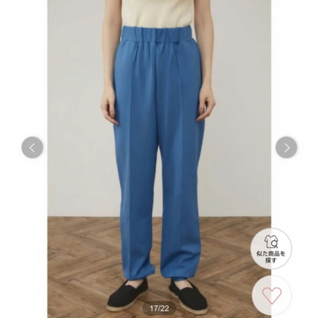 HeRIN.CYE(ヘリンドットサイ)のHeRIN.CYE(ヘリンドットサイ)Ponte jogger pants レディースのパンツ(カジュアルパンツ)の商品写真