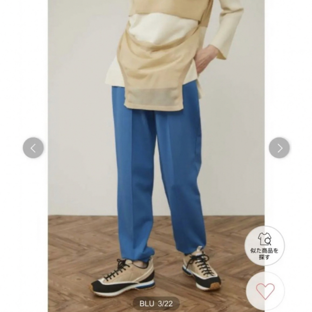 HeRIN.CYE(ヘリンドットサイ)のHeRIN.CYE(ヘリンドットサイ)Ponte jogger pants レディースのパンツ(カジュアルパンツ)の商品写真