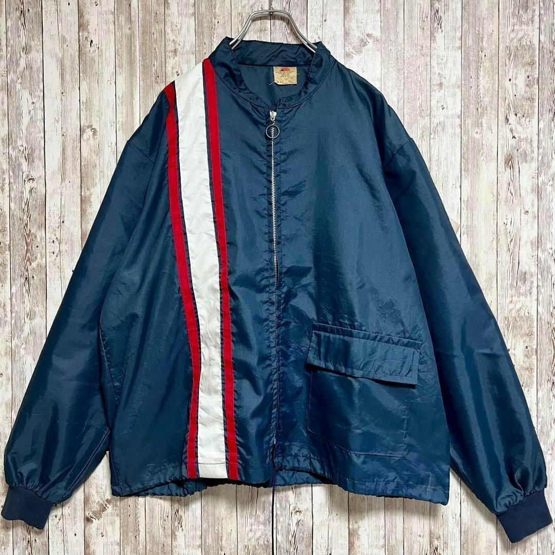 LAKESJACKET ナイロンジャケット　MADE IN USA XL メンズのジャケット/アウター(ナイロンジャケット)の商品写真