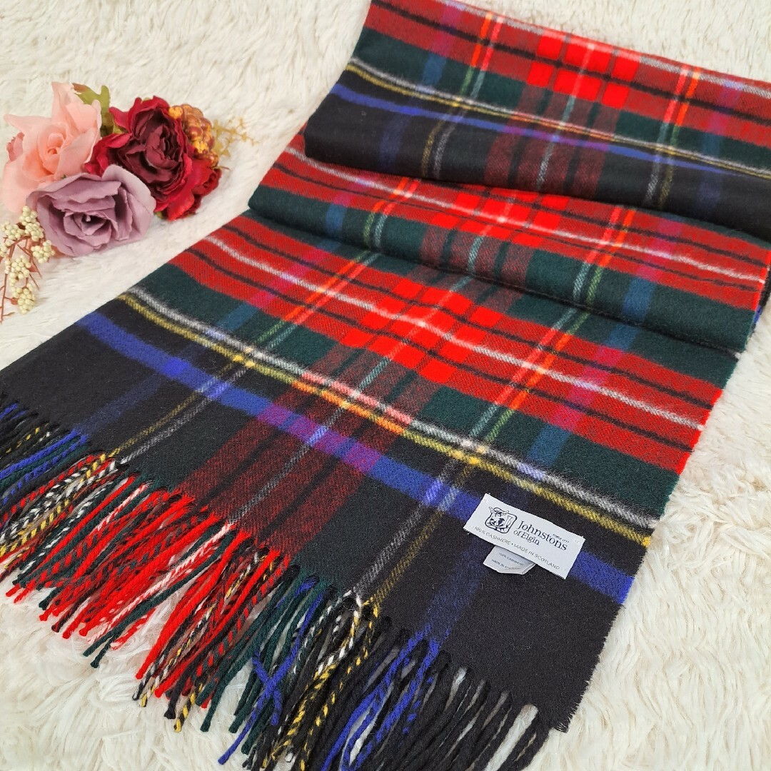 Johnstons - 【極美品】Johnstons マフラー ストール 大判 Johnstons - 【極美品】Johnstons マフラー ストール 大判