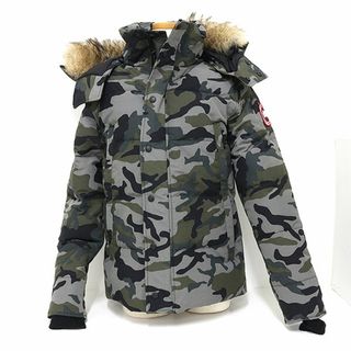 カナダグース(CANADA GOOSE)のカナダグース ウィンダムパーカ フュージョンフィット カモフラージュ メンズ サイズS 3808MAP Sランク 【中古】(その他)