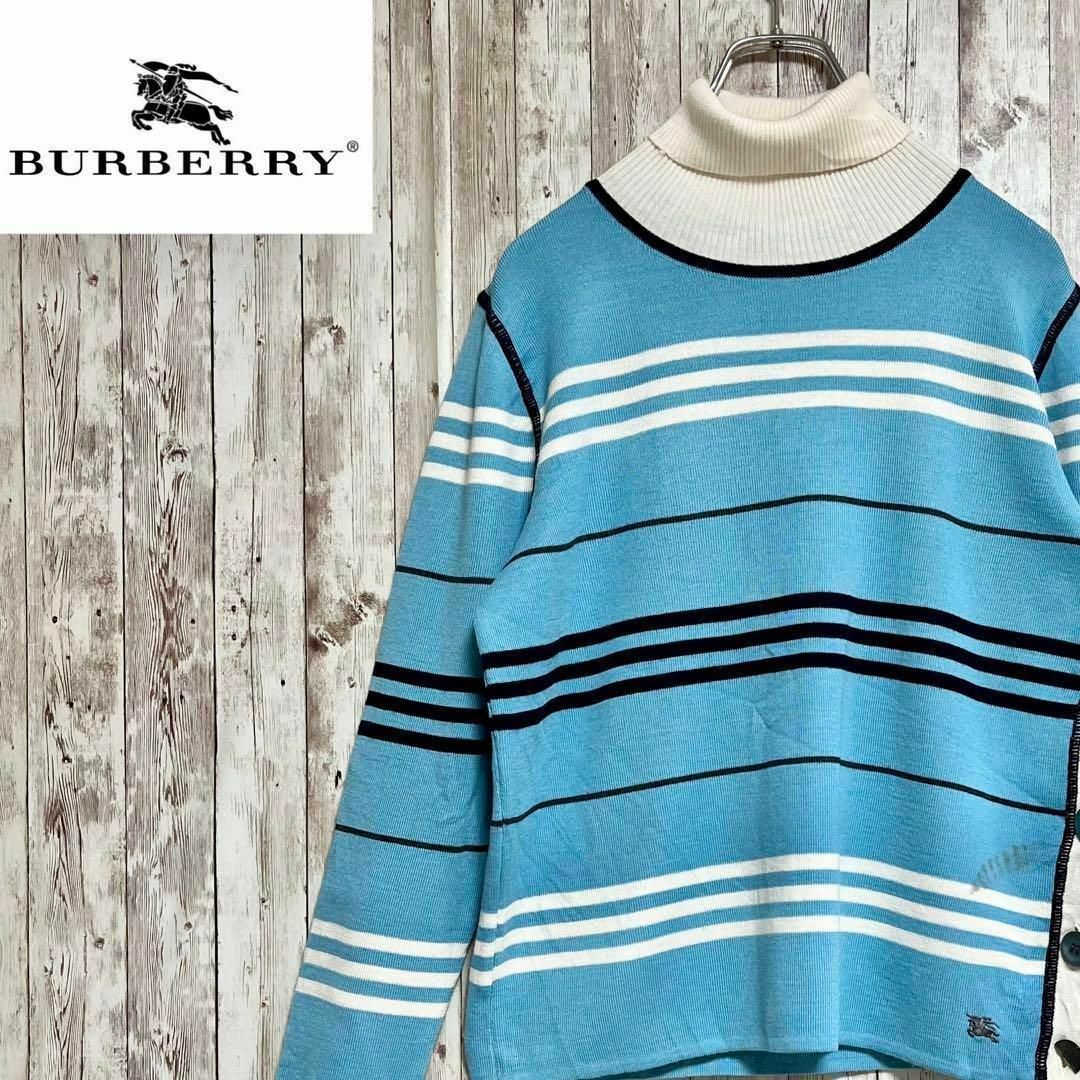 BURBERRY - バーバリー Burberryタートルネックセーター ニット