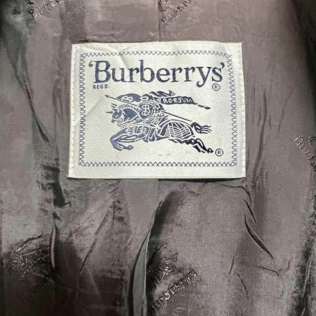 BURBERRY(バーバリー)のBurberry バーバリー　レディースジャケット　肩パッド入り　グレー レディースのジャケット/アウター(テーラードジャケット)の商品写真
