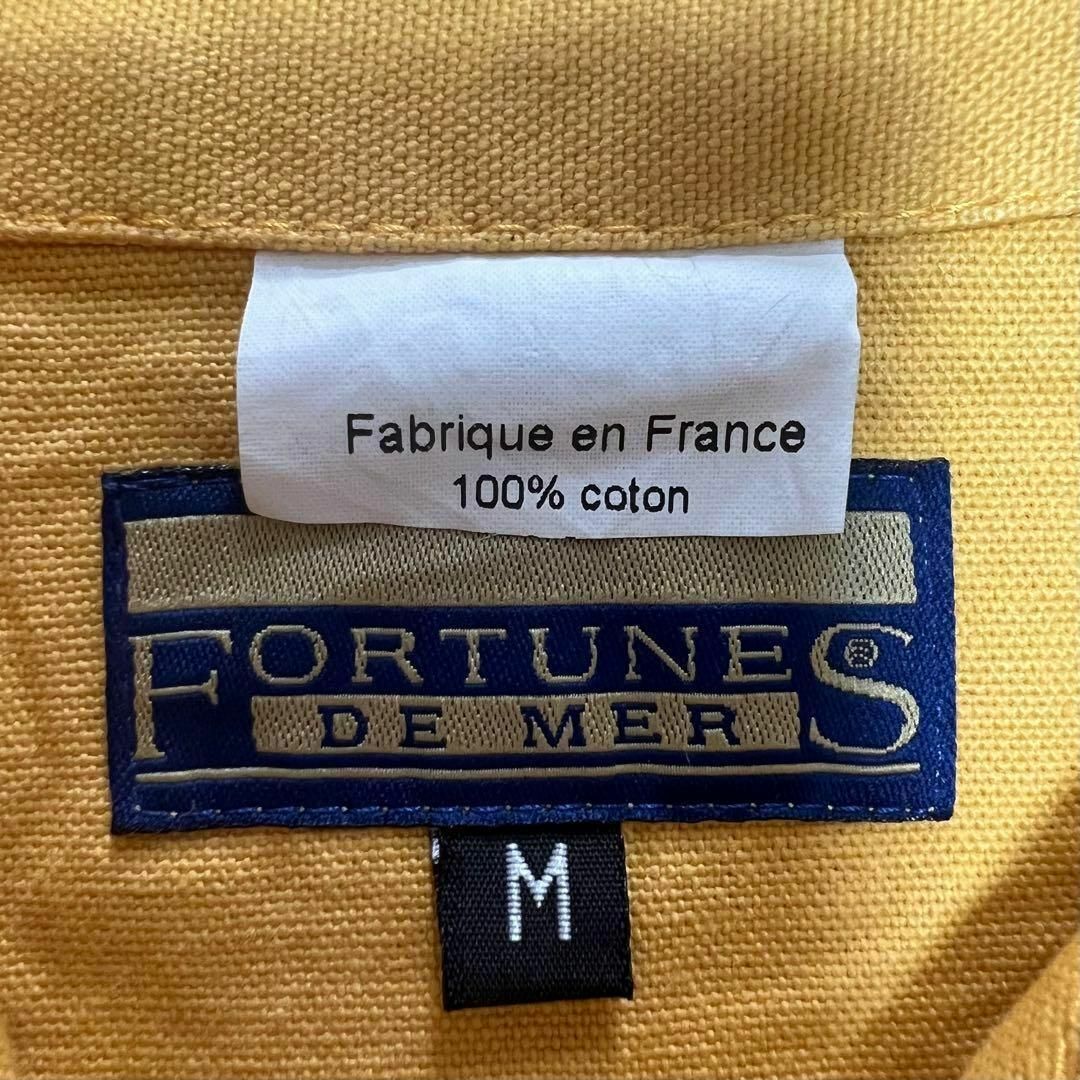 fortunes フィッシャーマンスモック　M フランス製　マスタード色 メンズのトップス(その他)の商品写真