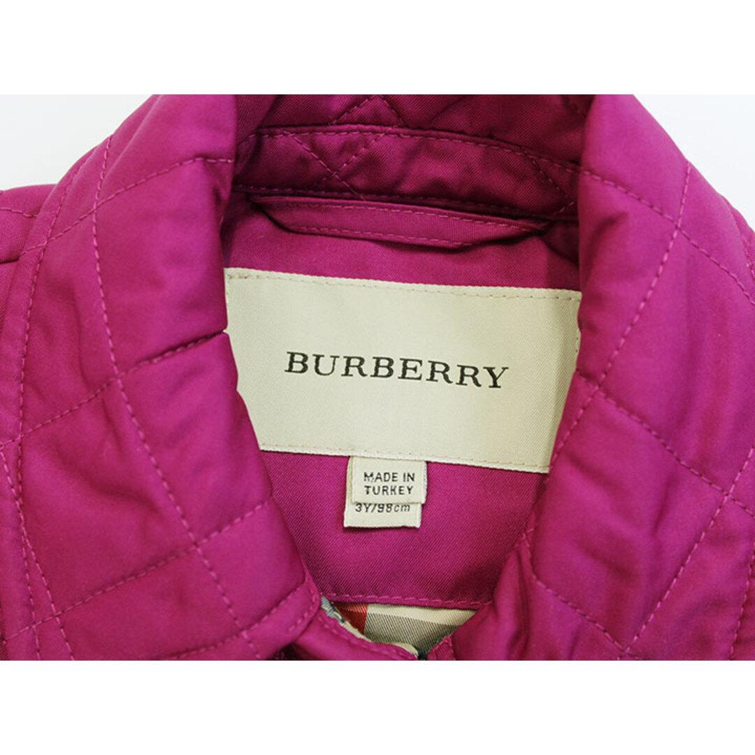 BURBERRY CHILDREN キルティングコート 3Y 98cm-