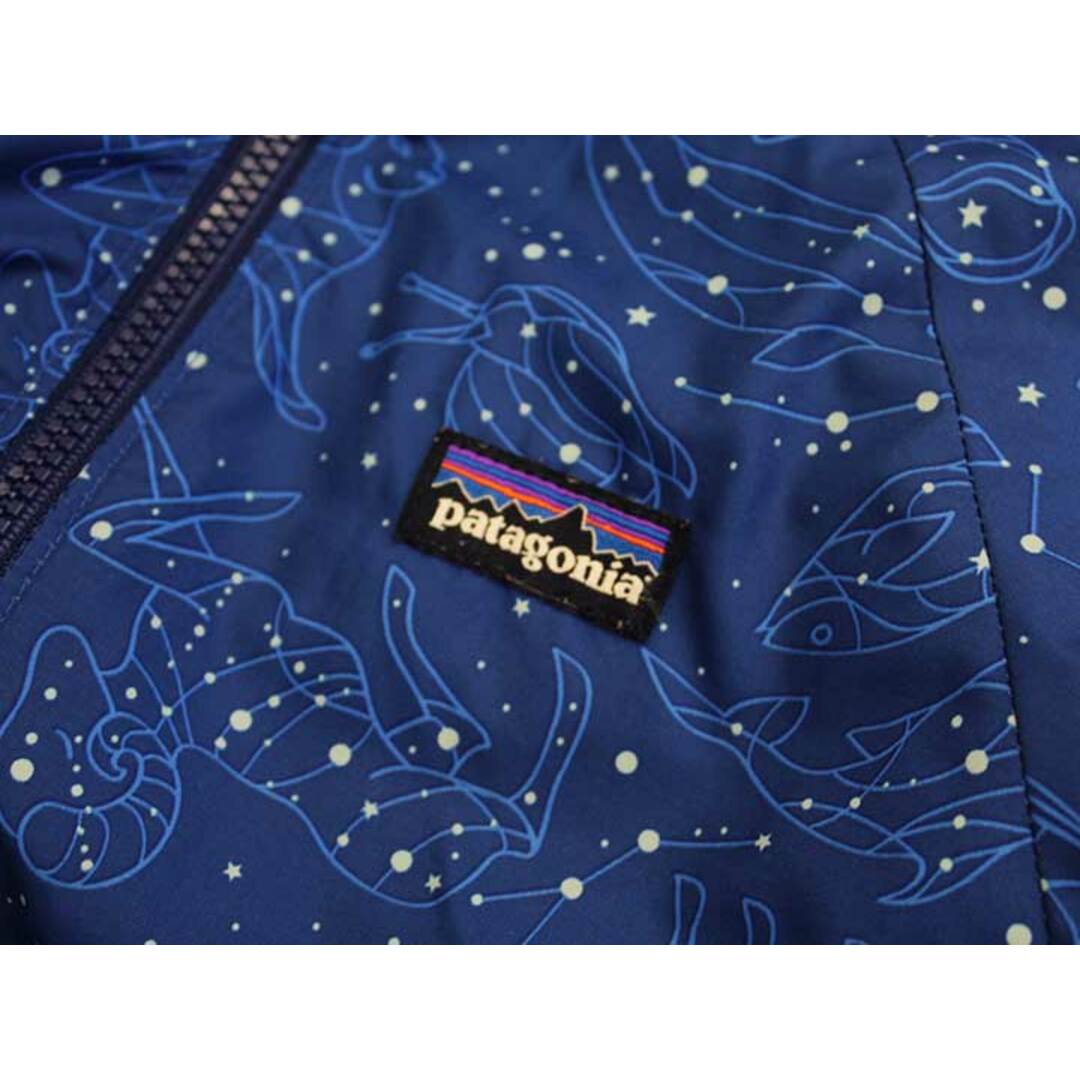 patagonia(パタゴニア)の◇パタゴニア/Patagonia◇100cm位 リバーシブルパフボールジャケット/ブルゾン 青＆青【中古】子供服 キッズ kids 男の子 秋冬 409032 キッズ/ベビー/マタニティのキッズ服女の子用(90cm~)(ジャケット/上着)の商品写真