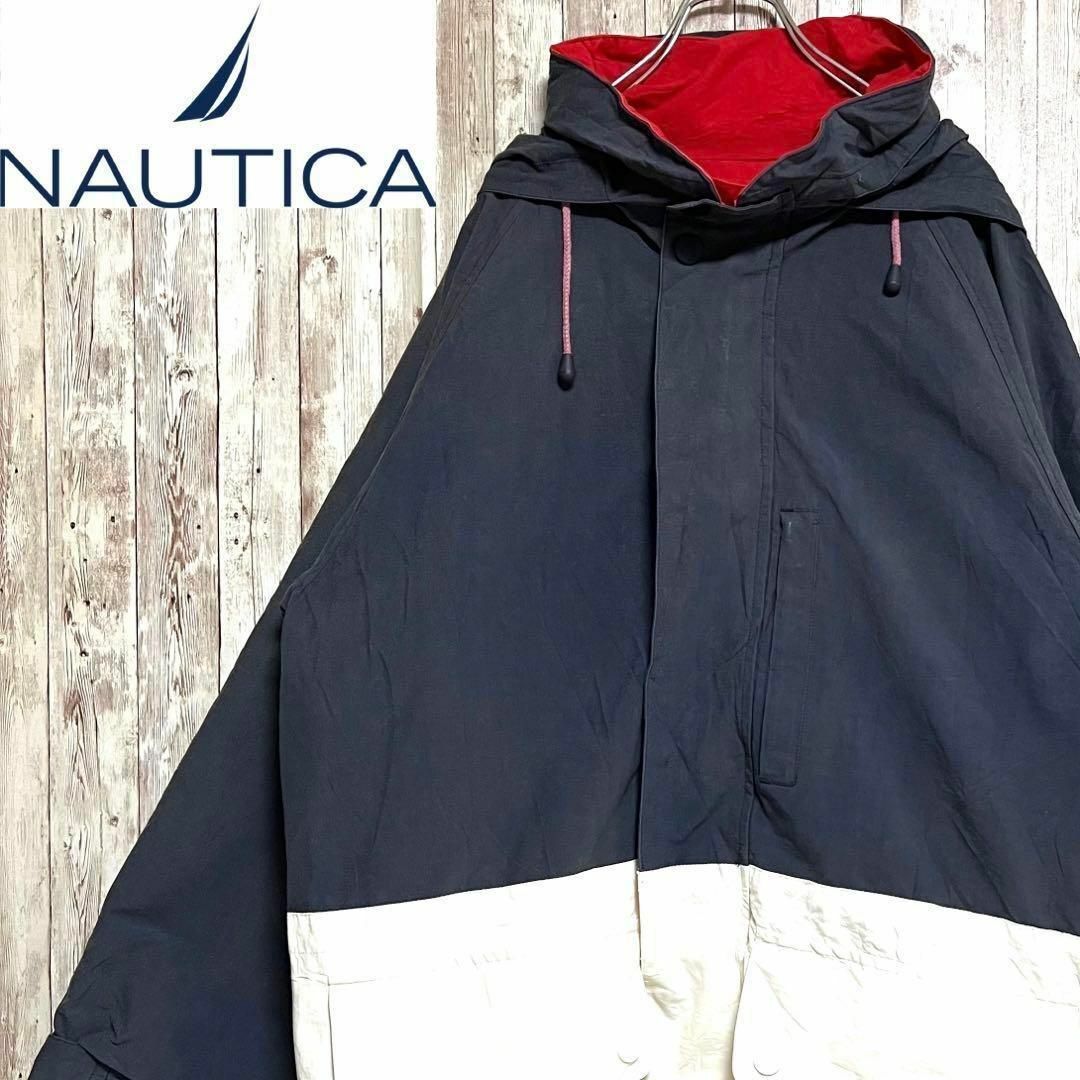 NAUTICA(ノーティカ)のノーティカセーリングジャケット　アウター　リバーシブル　2way メンズのジャケット/アウター(マウンテンパーカー)の商品写真