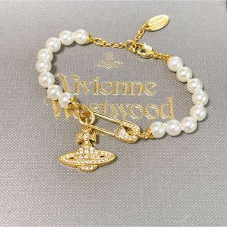 ヴィヴィアンウエストウッド(Vivienne Westwood)のヴィヴィアン バスレリーフ パール ブレスレット(ブレスレット/バングル)