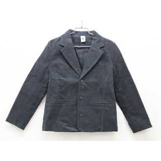 プチバトー(PETIT BATEAU)の■プチバトー/PETIT BATEAU■128cm コーデュロイジャケット モスグリーン【中古】子供 キッズ kids 男の子 秋冬 409032(ジャケット/上着)