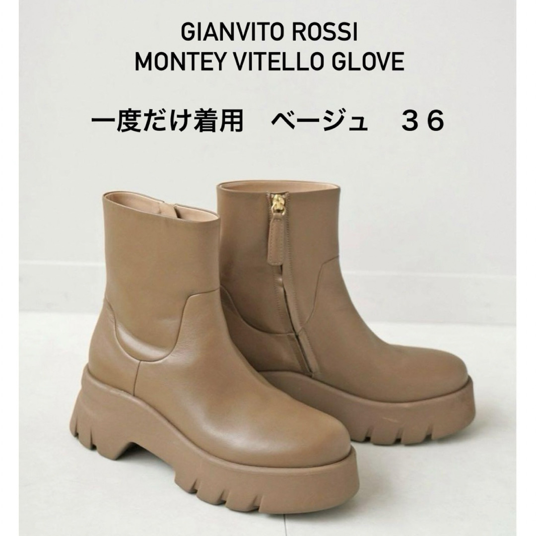 36カラーGIANVITO ROSSI MONTEY VITELLO GLOVE ブーツ