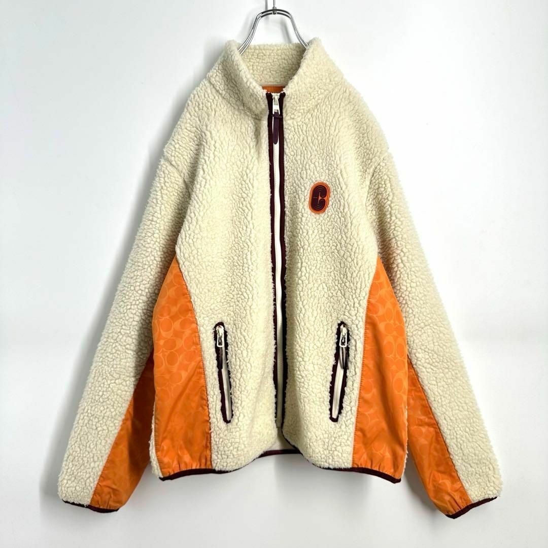 COACH - 【大人気モデル】極美品 COACH コーチ ボアジャケット