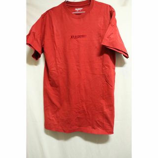 エクストララージ(XLARGE)のプロフ必読XLARGEレッドロゴTシャツ/ブランドストリートシンプル良品M(Tシャツ/カットソー(半袖/袖なし))