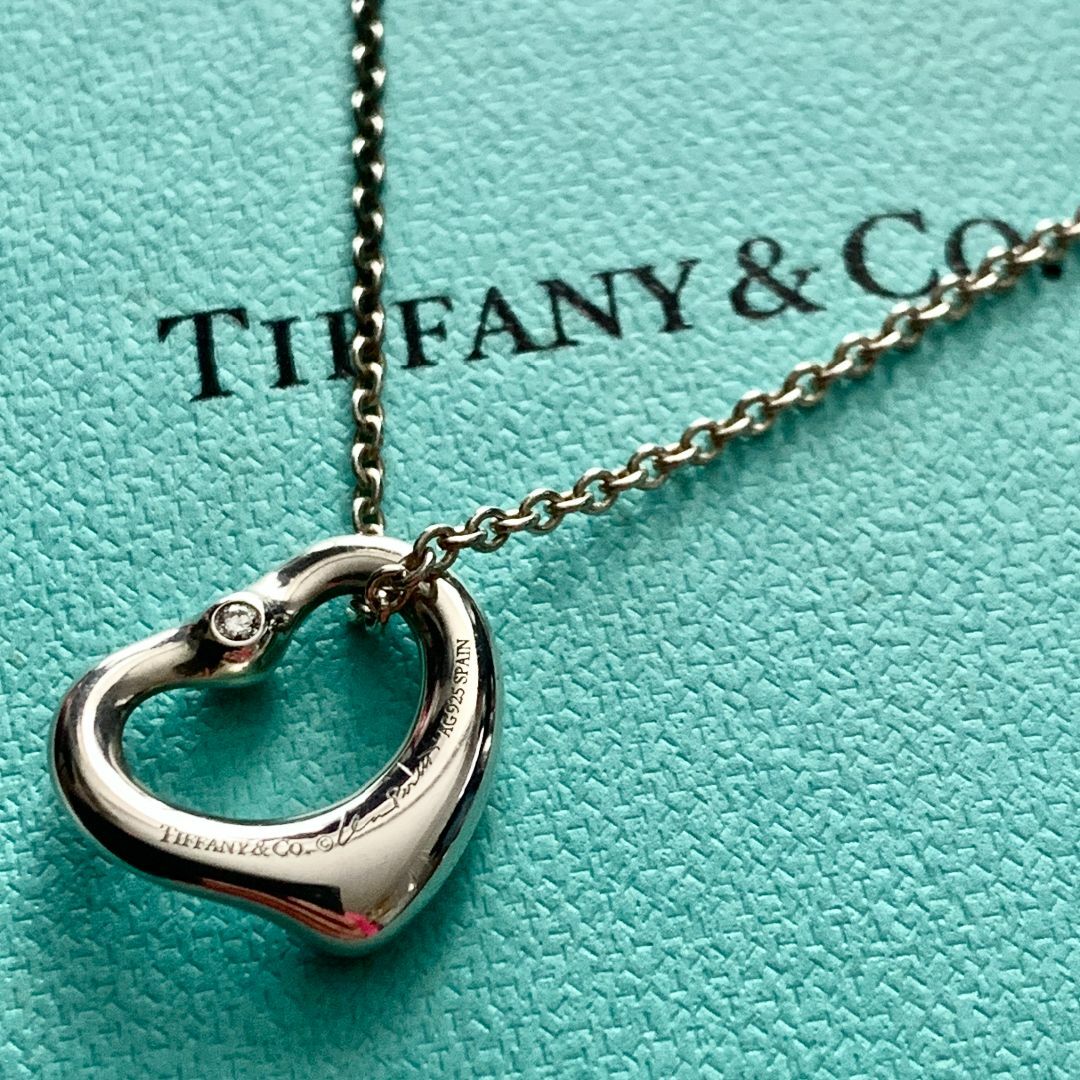 Tiffany & Co. - 極美品！2P ダイヤモンド！ティファニー ミニオープン