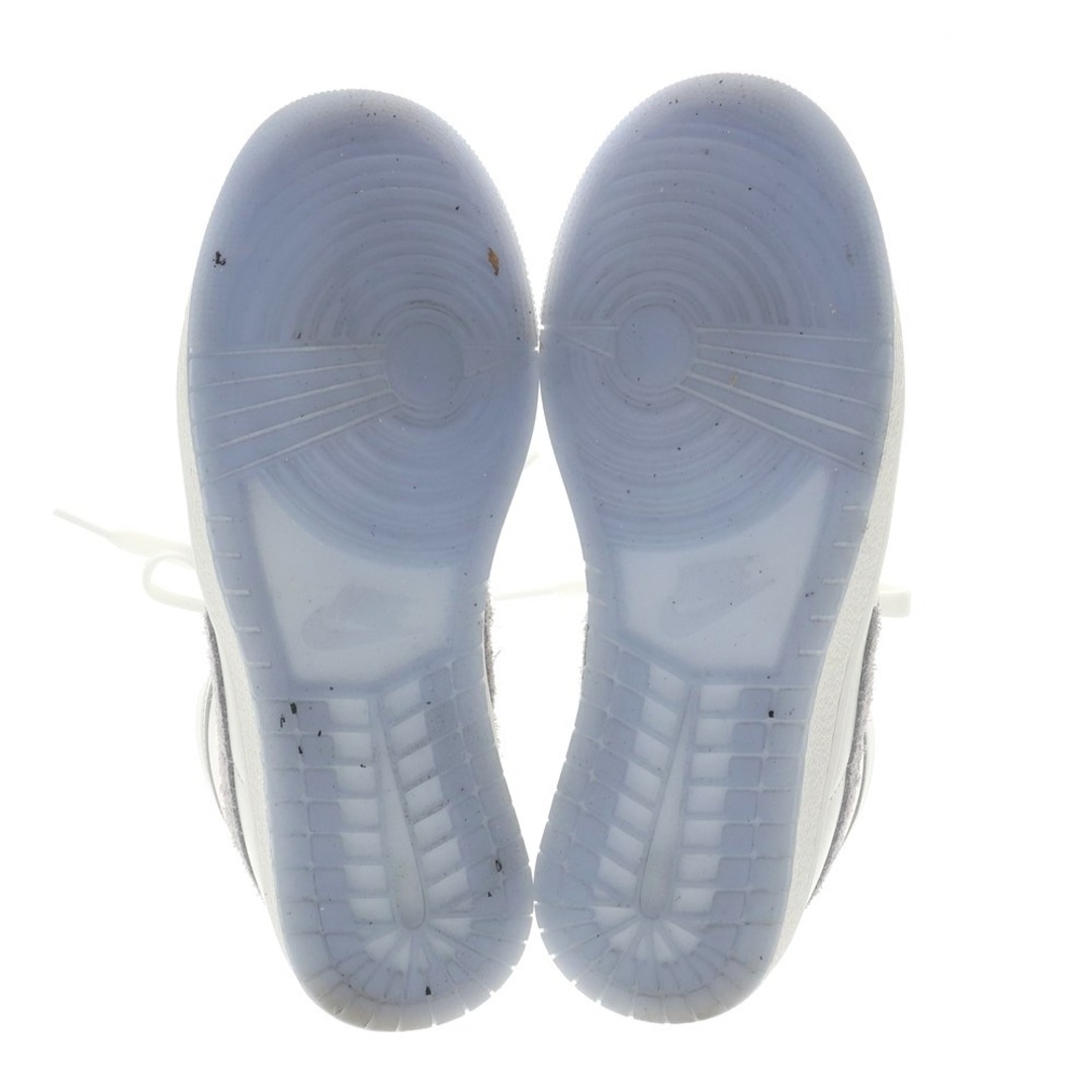 NIKE(ナイキ)の【中古】ナイキ NIKE × FORGET-ME-NOTS Air Ship ハイカットスニーカー ホワイトxスマルトブルー【サイズ24.5cm】【レディース】 レディースの靴/シューズ(スニーカー)の商品写真