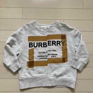 バーバリー(BURBERRY)のBURBERRY  4Y  110cm  キッズトレーナー(Tシャツ/カットソー)