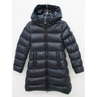 [モンクレール/Moncler]116cm ダウンコート 黒フード・リアルファー取外可子供服 キッズ kids 女の子 冬 520122