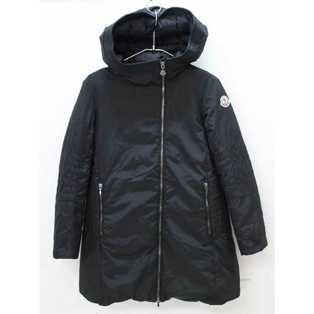 ナイロン10％詰め物[モンクレール/Moncler]140cm ダウンコート 黒 MARJORIE子供服 キッズ kids ジュニア 女の子 冬 420122