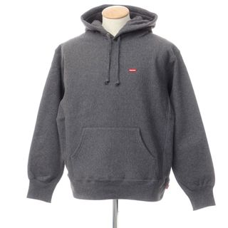 シュプリーム(Supreme)の【中古】シュプリーム Supreme 2021年秋冬 Small BOX Hooded Sweatshirt プルオーバー スウェットパーカー グレー【サイズS】【メンズ】(パーカー)