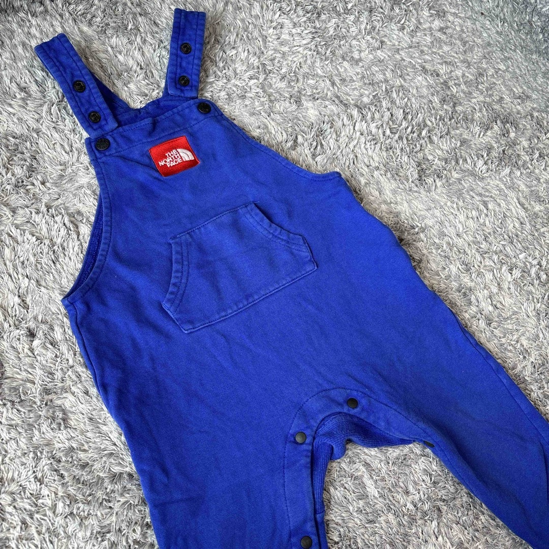 THE NORTH FACE(ザノースフェイス)のノースフェイス　オーバーオール　サイズ90 キッズ/ベビー/マタニティのキッズ服男の子用(90cm~)(パンツ/スパッツ)の商品写真