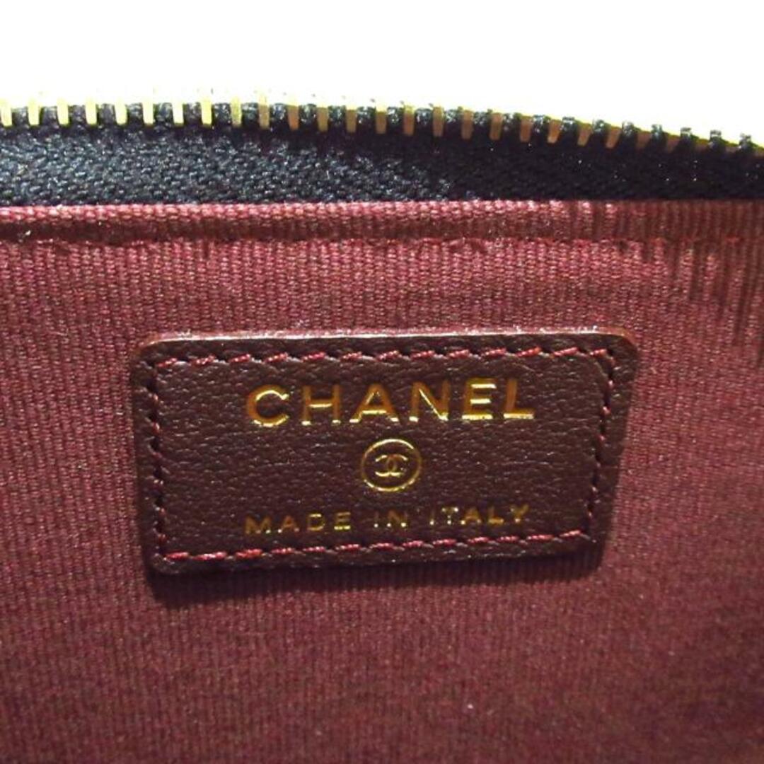 CHANEL(シャネル)のシャネル コインケース美品  マトラッセ 黒 レディースのファッション小物(コインケース)の商品写真