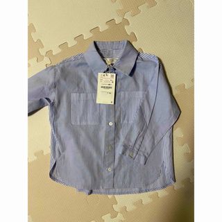 ザラキッズ(ZARA KIDS)のZARA ストラップ長袖シャツ(Tシャツ/カットソー)