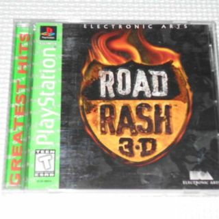 PS★ROAD RASH 3D 海外版 北米版 ハガキ付家庭用ゲームソフト