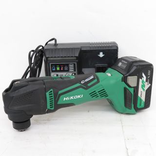 ハイコーキ(ハイコーキ)のHiKOKI (ハイコーキ) 18V 5.0Ah コードレスマルチツール 充電器・マルチボルトバッテリ1個付 先端工具欠品 CV18DBL 中古(工具)