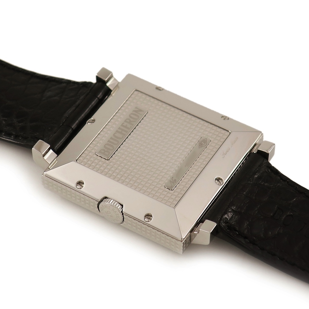 BOUCHERON(ブシュロン)のブシュロン  キャレ WA011306 自動巻き メンズ レディース 腕 メンズの時計(腕時計(アナログ))の商品写真