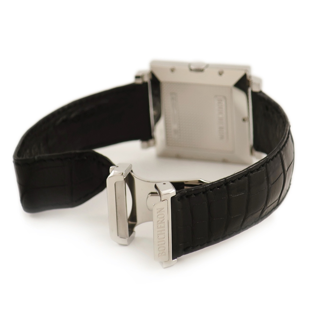 BOUCHERON(ブシュロン)のブシュロン  キャレ WA011306 自動巻き メンズ レディース 腕 メンズの時計(腕時計(アナログ))の商品写真