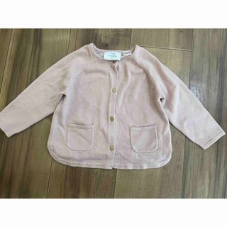 ザラキッズ(ZARA KIDS)のザラベビー　カーディガン　9-12m(カーディガン/ボレロ)