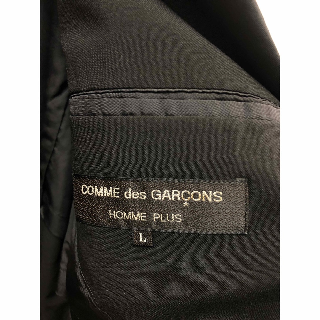 COMME des GARCONS HOMME PLUS(コムデギャルソンオムプリュス)のコムデギャルソン オム セットアップ スーツ フォーマル 90s 黒 メンズのスーツ(セットアップ)の商品写真