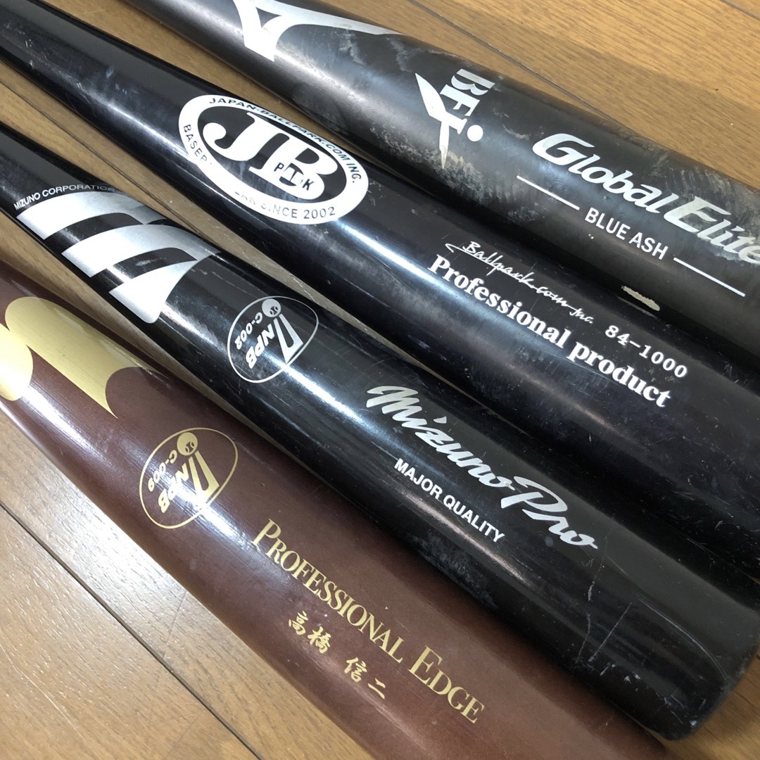 SSK(エスエスケイ)のNPB プロ選手実使用バット ミズノ SSK アオダモ スポーツ/アウトドアの野球(バット)の商品写真