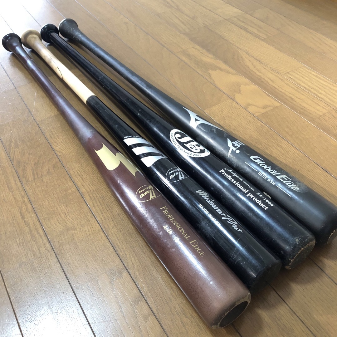 SSK(エスエスケイ)のNPB プロ選手実使用バット ミズノ SSK アオダモ スポーツ/アウトドアの野球(バット)の商品写真