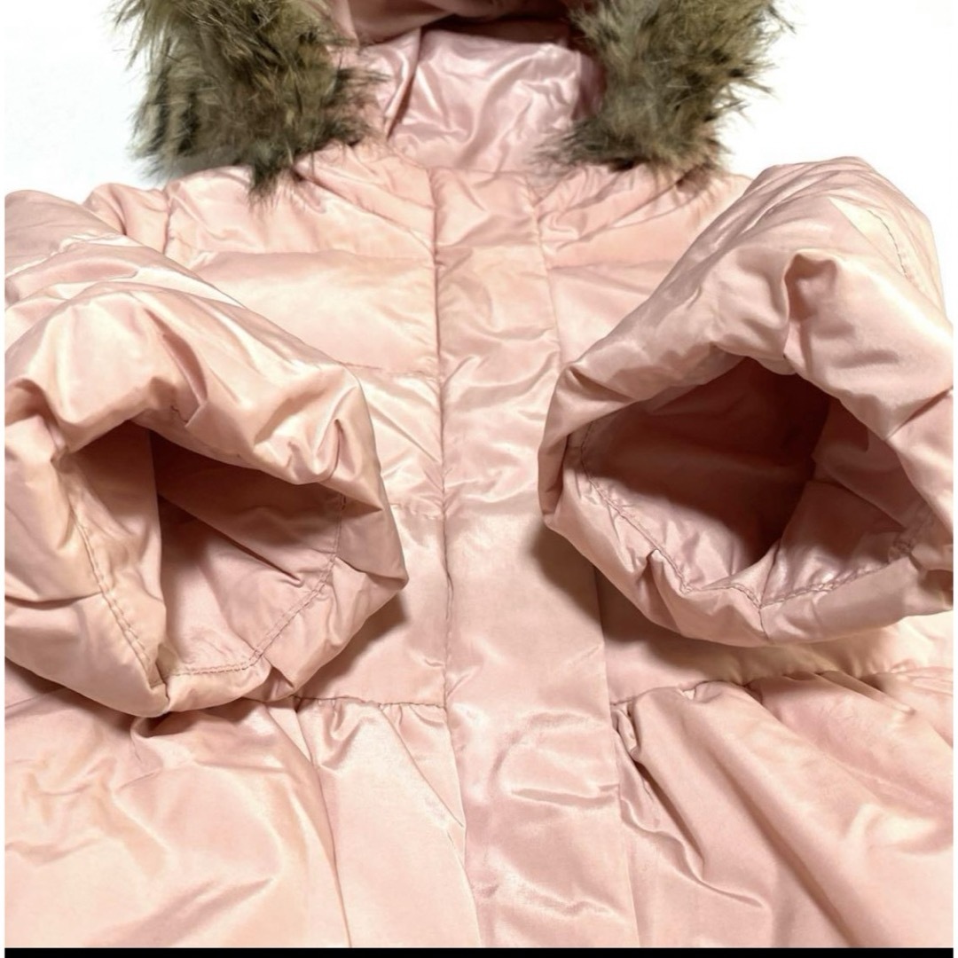 babyGAP(ベビーギャップ)のBaby GAP 中綿 ダウンコート ロング フリル 80㎝ キッズ/ベビー/マタニティのベビー服(~85cm)(ジャケット/コート)の商品写真